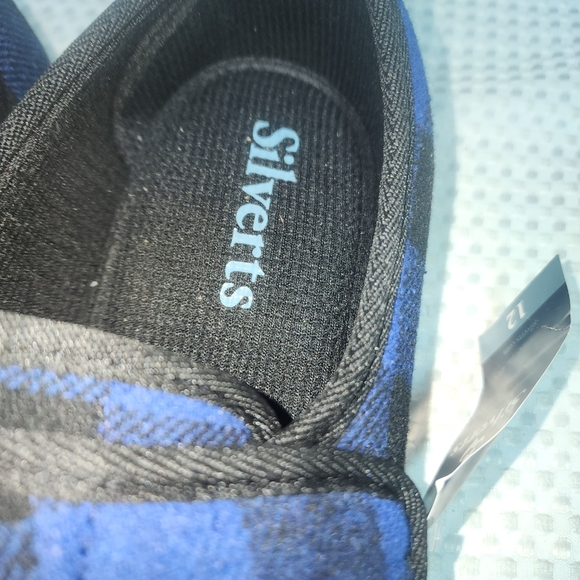SILVERTS NWT MENS SZ 12 ADJUSTABLE WIDE SLIPPERS main image 12